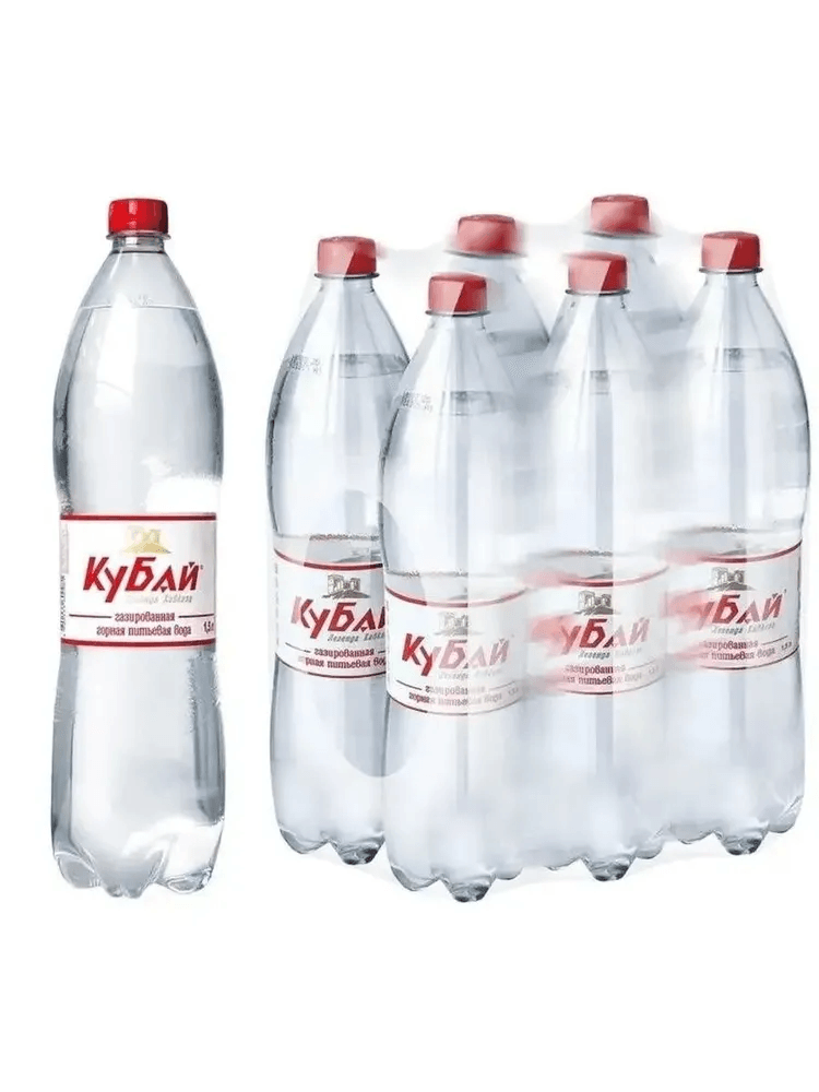 Кубай газированная 6×1,5 л